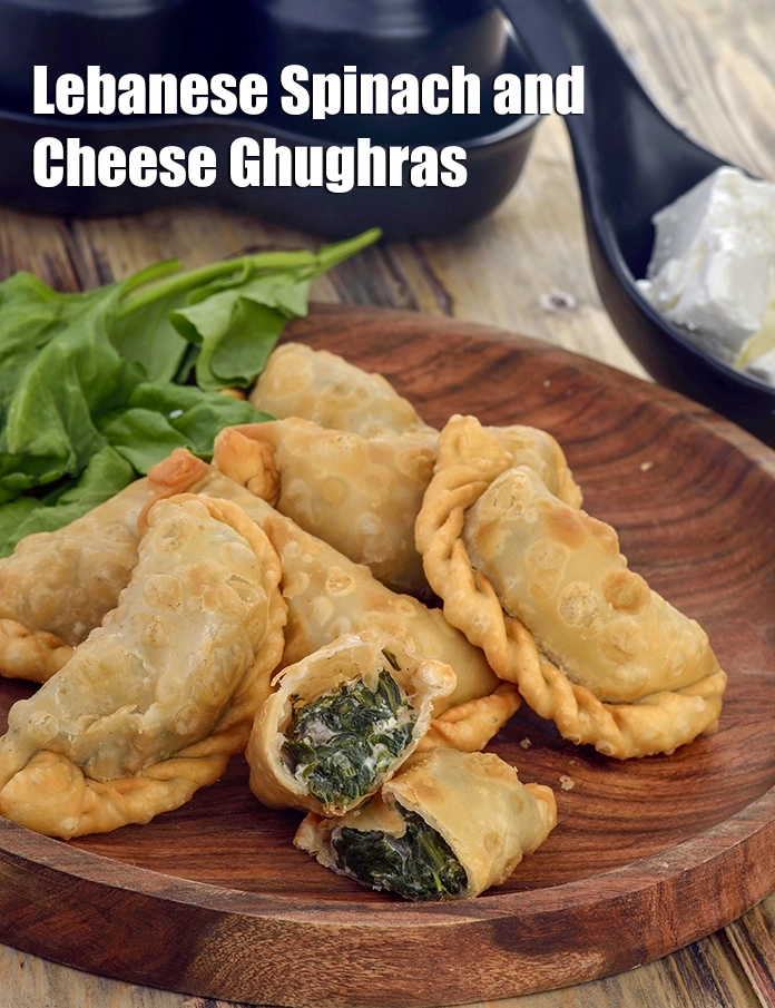 Step 13 – <p><strong>Spinach and Cheese Sambousek, Lebanese Spinach and Cheese Ghughras</strong>.</p>