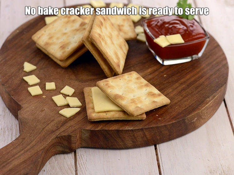 Step 8 – <p><strong>No bake cracker sandwich</strong> is ready to serve.</p>