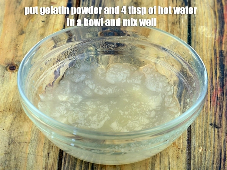 Step 3 – <p><span style="background-color:rgb(255,255,255);color:rgb(0,0,0);">Combine the 1 1/2 tbsp </span><a href="https://www.tarladalal.com/glossary-veg-gelatin-powder-2474i"><u>veg gelatin powder</u></a><span style="background-color:rgb(255,255,255);color:rgb(0,0,0);"> and 4 tbsp of …