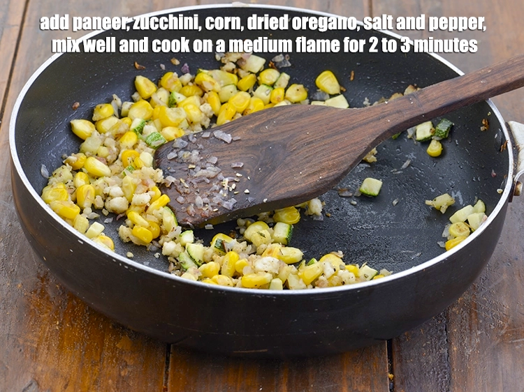 Step 6 – <p><span style="background-color:rgb(255,255,255);color:rgb(0,0,0);">Add the 1/4 cup </span><a href="https://www.tarladalal.com/glossary-paneer-cottage-cheese-chenna-985i#ing_3093"><u>crumbled paneer (cottage cheese)</u></a><span style="background-color:rgb(255,255,255);color:rgb(0,0,0);">, 1/4 cup finely </span><a …