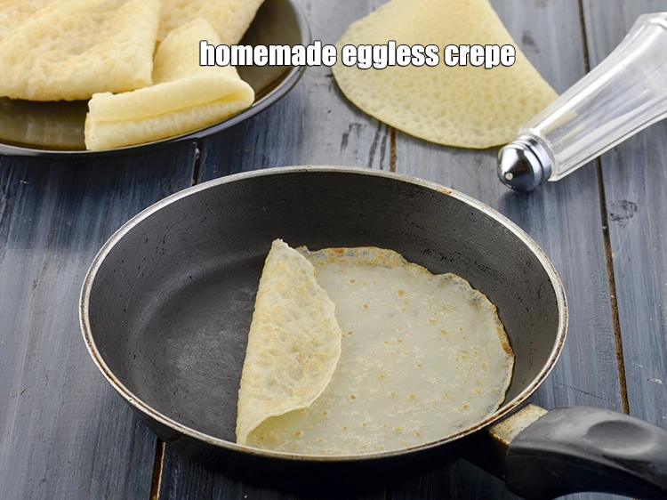 Step 1 – <p>To make the <strong>Crepes</strong> for <strong>Mexican Crepes | Rajam paneer crepe | Baked Vegetarian Mexican …