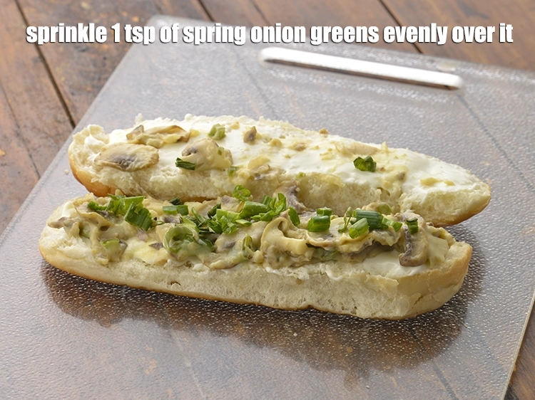 Step 11 – <p><span style="background-color:rgb(255,255,255);color:rgb(0,0,0);">Sprinkle 1 tsp of finely </span><a href="https://www.tarladalal.com/glossary-spring-onion-greens-hare-pyaz-ke-patte-445i#ing_2424"><u>chopped spring onion greens</u></a><span style="background-color:rgb(255,255,255);color:rgb(0,0,0);"> evenly over it.</span></p>