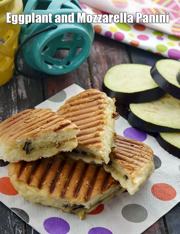 Step 16 – <p><span style="background-color:rgb(255,255,255);color:rgb(0,0,0);">Serve <strong>Eggplant and Mozzarella Panini</strong> immediately.</span></p>