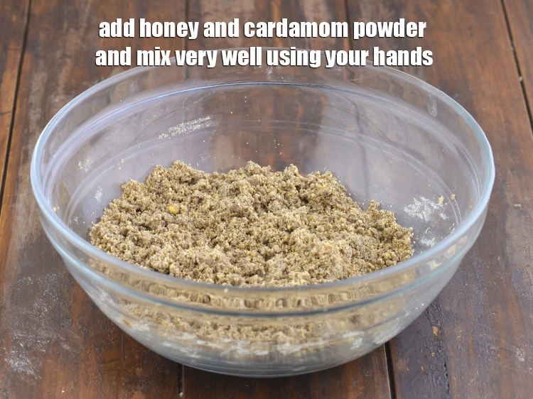 Step 6 – <p>Transfer the mixture into the same bowl containing nachni, add the <span style="background-color:rgb(255,255,255);color:rgb(0,0,0);">2 tbsp </span><a …