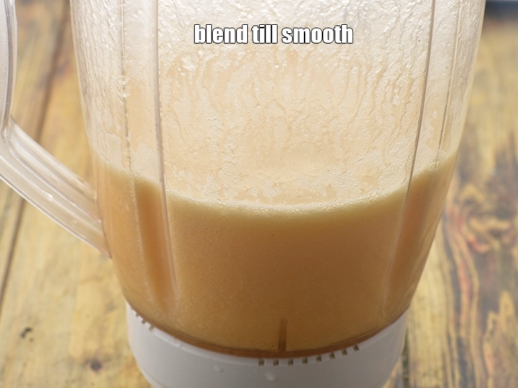 Step 3 – <p><span style="background-color:rgb(255,255,255);color:rgb(0,0,0);">Blend till smooth.</span></p>