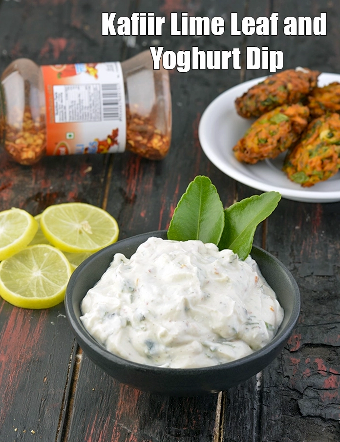Step 4 – <p><span style="background-color:rgb(255,255,255);color:rgb(0,0,0);">Serve <strong>Kafiir Lime Leaf and Yoghurt Dip</strong>.</span></p>