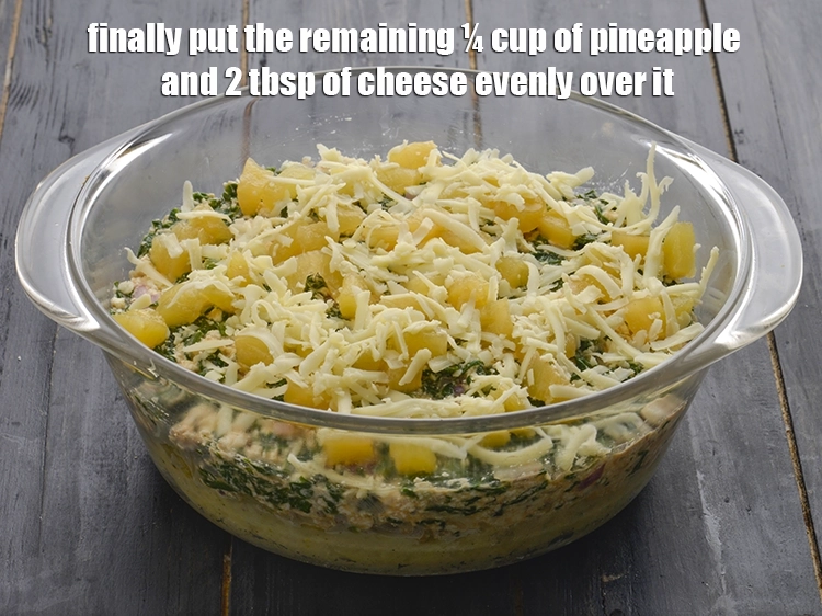 Step 4 – <p><span style="background-color:rgb(255,255,255);color:rgb(0,0,0);">Finally put the remaining ¼ cup of </span><a href="https://www.tarladalal.com/glossary-canned-pineapple-96i#ing_2792"><u>chopped canned pineapple</u></a><span style="background-color:rgb(255,255,255);color:rgb(0,0,0);"> and 2 …
