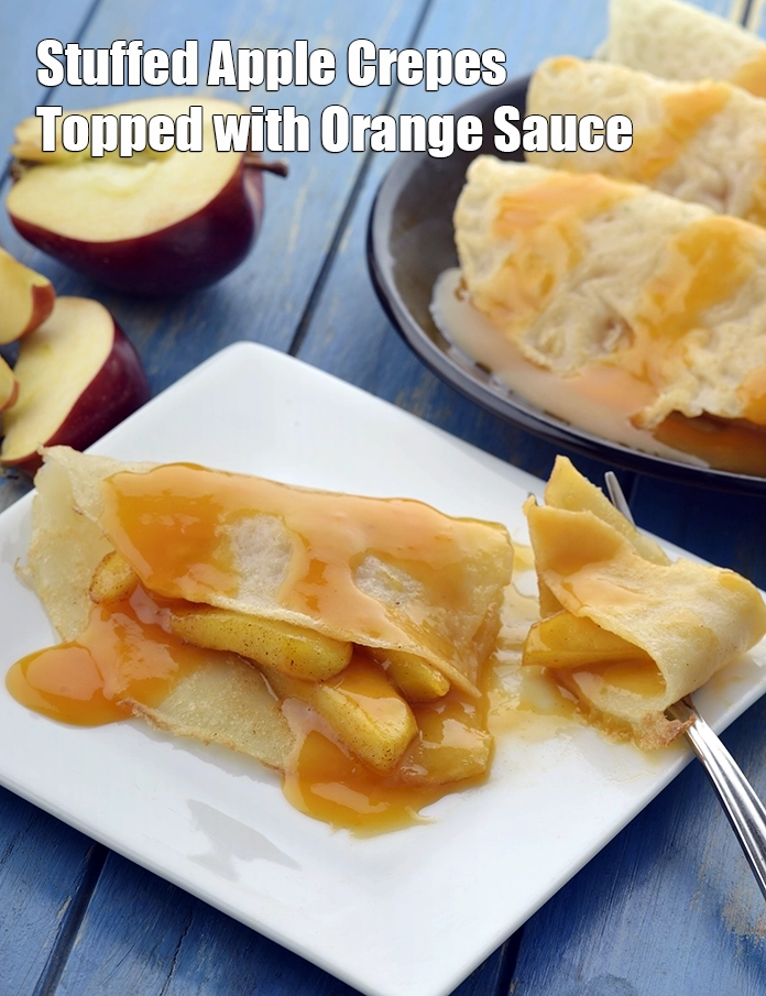 Step 21 – <p><span style="background-color:rgb(255,255,255);color:rgb(0,0,0);">Serve <strong>Stuffed Apple Crepes Topped with Orange Sauce recipe, Healthy Recipes</strong> immediately.</span></p>