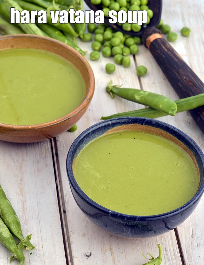 Step 10 – <p><strong>Green Peas Pod Soup, Hara Vatana Soup Recipe</strong>.</p>