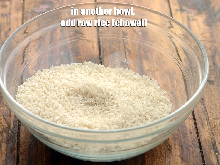 Step 15 – <p><span style="background-color:rgb(255,255,255);color:rgb(0,0,0);">In another bowl, take 1 cup raw </span><a href="https://www.tarladalal.com/glossary-rice-chawal-533i"><u>rice (chawal)</u></a><span style="background-color:rgb(255,255,255);color:rgb(0,0,0);">. Here we have …