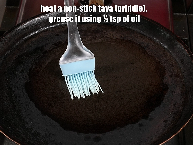 Step 11 – <p>To make the <strong>Besan Bread Toast | Tava Bread Toast | </strong><span style="background-color:rgb(255,255,255);color:rgb(0,0,0);">Heat a non-stick …