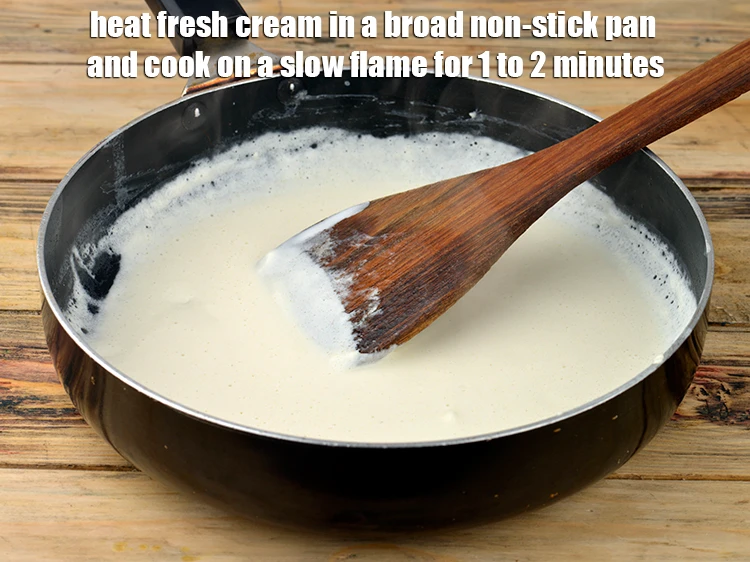 Step 1 – <p>To make the <strong>white chocolate sauce, </strong><span style="background-color:rgb(255,255,255);color:rgb(0,0,0);">Heat the 3/4 cup </span><a href="https://www.tarladalal.com/glossary-fresh-cream-1877i"><u>fresh cream</u></a><span style="background-color:rgb(255,255,255);color:rgb(0,0,0);"> …