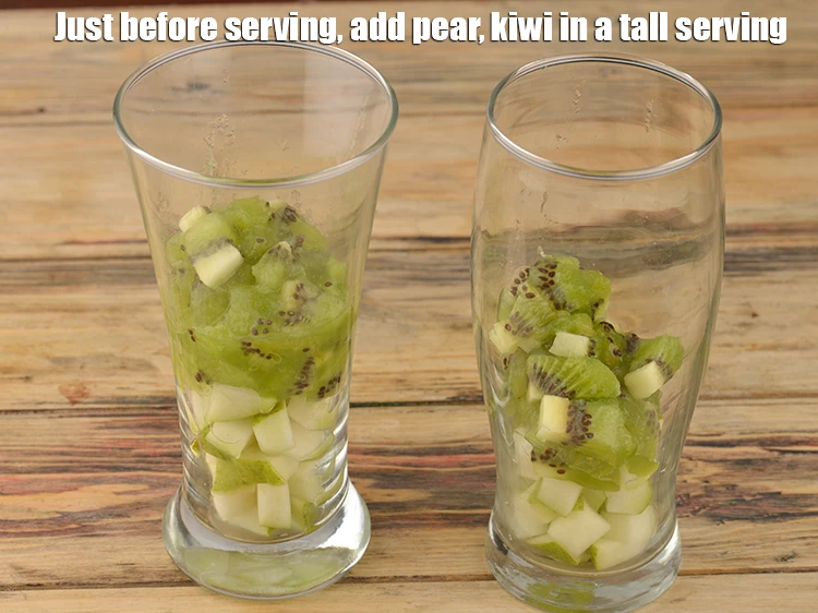 Step 3 – <p>To make the<strong> Layered Fruit, White Chocolate and Coconut Biscuit Dessert</strong>, <span style="background-color:rgb(255,255,255);color:rgb(0,0,0);">Just before serving, …