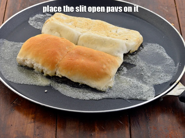 Step 13 – <p>Place the slit open <strong>pavs</strong> on it.</p>