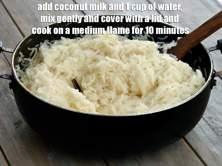 Step 3 – <p><span style="background-color:rgb(255,255,255);color:rgb(0,0,0);">Add the 1 1/2 cups </span><a href="https://www.tarladalal.com/glossary-coconut-milk-nariyal-ka-doodh-861i"><u>coconut milk (nariyal ka doodh) </u></a><span style="background-color:rgb(255,255,255);color:rgb(0,0,0);">(nariyal ka …