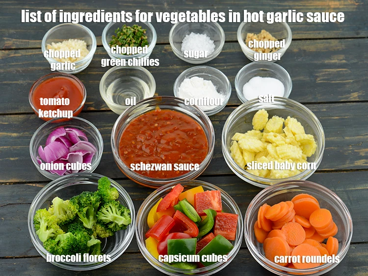 Step 2 – <p><strong>what is vegetables in hot garlic sauce made of ? vegetables in hot garlic sauce</strong> …
