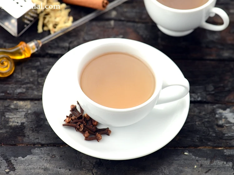 Step 12 – <p>Prefer to serve clove tea warm / hot to reap its health benefits.&nbsp;</p>