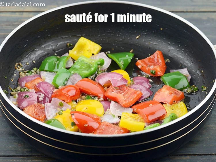Step 14 – <p>Sauté for 1 minute.&nbsp;</p>