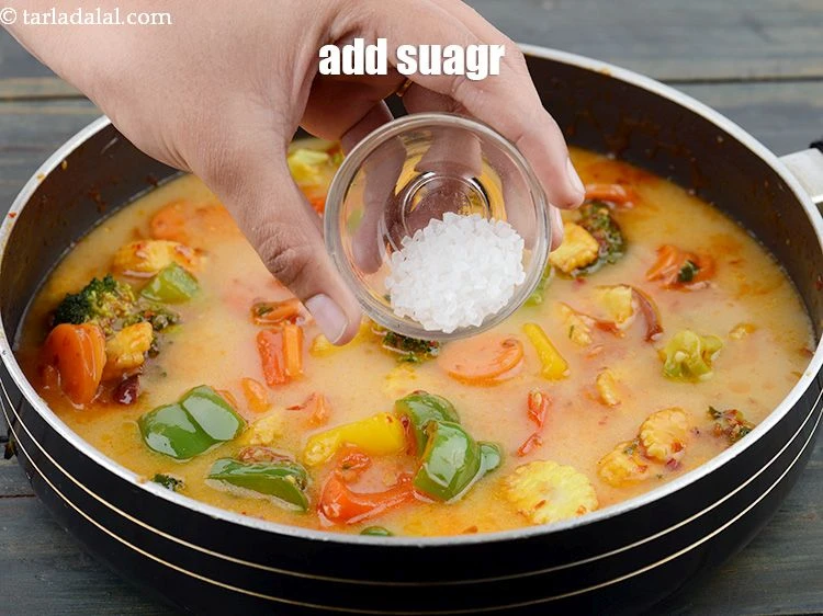 Step 24 – <p>Add sugar.</p>