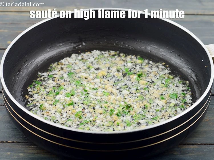 Step 10 – <p>Sauté on high flame for 1 minute.&nbsp;</p>
