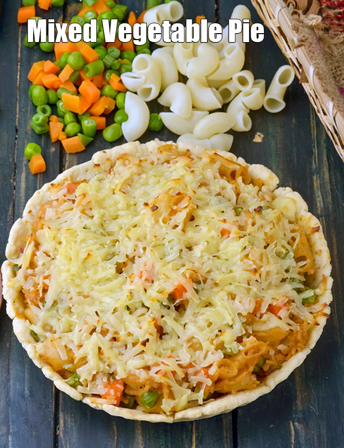 Step 8 – <p><strong>Mixed Vegetable Pie</strong>.</p>