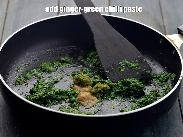 Step 11 – <p><span style="background-color:rgb(255,255,255);color:rgb(0,0,0);">Add the 2 tsp </span><a href="https://www.tarladalal.com/glossary-ginger-green-chilli-paste-adrak-mirch-ki-paste-adrak-mirchi-paste-139i"><u>ginger-green chilli paste</u></a><u>.</u></p>