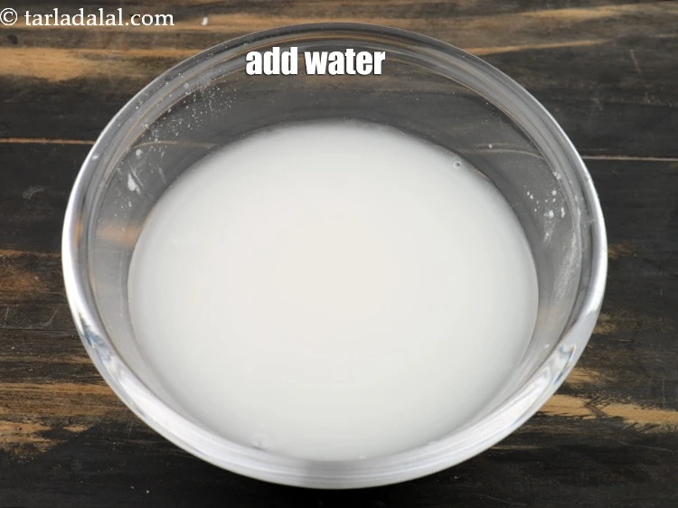 Step 2 – <p><span style="background-color:rgb(255,255,255);color:rgb(0,0,0);">Add ¼ cup of <strong>water</strong>.</span></p>