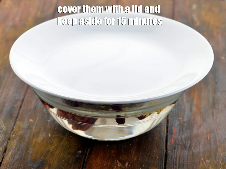 Step 6 – <p><span style="background-color:rgb(255,255,255);color:rgb(0,0,0);">Cover them with a lid and keep aside for 15 minutes.</span></p>