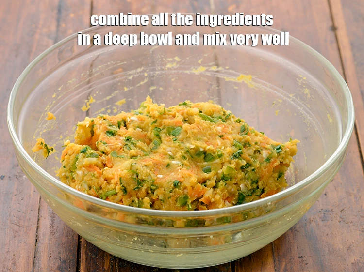 Step 1 – <p>To make the <strong>mixed vegetable patty </strong>for<strong> Mix Vegetable Cheese Frankie, </strong><span style="background-color:rgb(255,255,255);color:rgb(0,0,0);">in a deep …