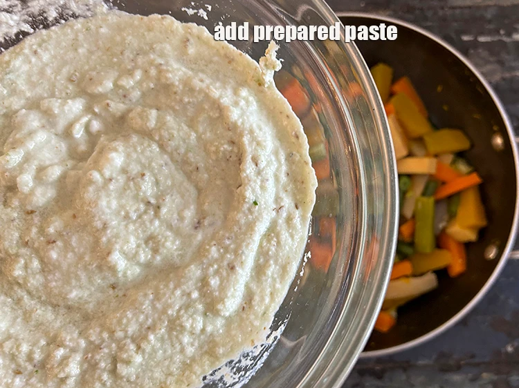Step 10 – <p><span style="background-color:rgb(255,255,255);color:rgb(0,0,0);">Add the </span><strong>prepared paste.</strong></p>