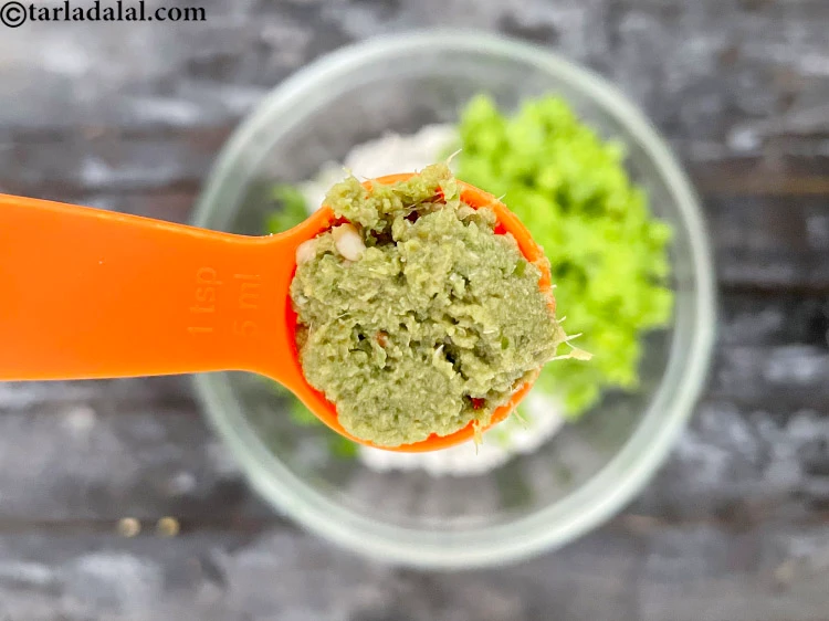 Step 7 – <html><head></head><body><p>Add&nbsp;1 tsp&nbsp;<a href="glossary-ginger-green-chilli-paste-adrak-mirch-ki-paste-adrak-mirchi-paste-139i">ginger-green chilli paste</a>.</p></body></html>