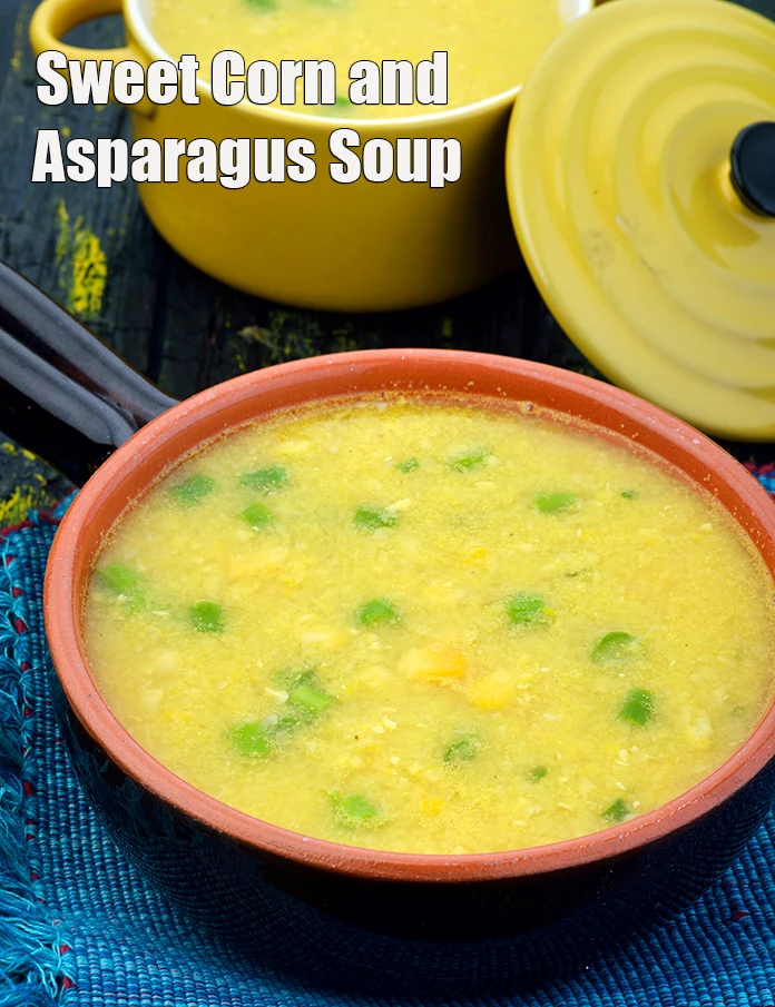 Step 10 – <p><strong>Sweet Corn and Asparagus Soup</strong>.</p>