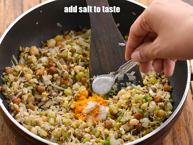 Step 18 – <p>Add <a href="https://www.tarladalal.com/glossary-salt-namak-table-salt-418i"><u>salt </u></a><span style="background-color:rgb(255,255,255);color:rgb(0,0,0);">to taste.</span></p>