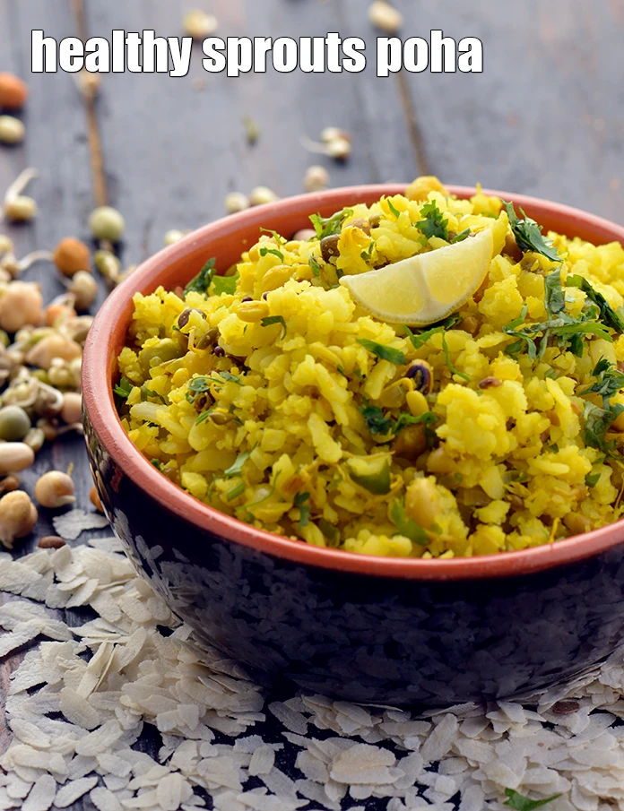 Step 34 – <p>Serve <strong>mixed sprouts poha recipe | healthy sprouts poha | breakfast poha | protein poha</strong>&nbsp;hot&nbsp;</p>