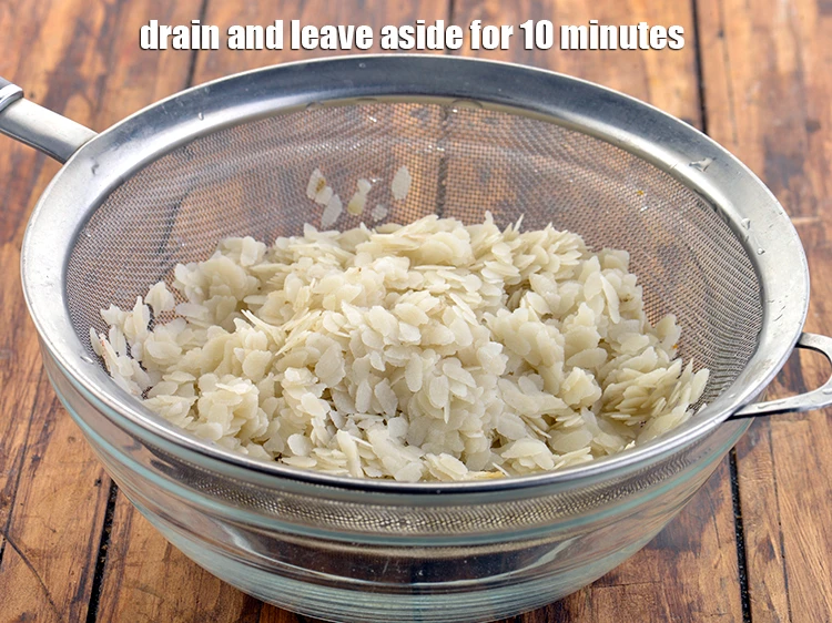 Step 9 – <p>Drain and leave aside for 10 minutes.</p>