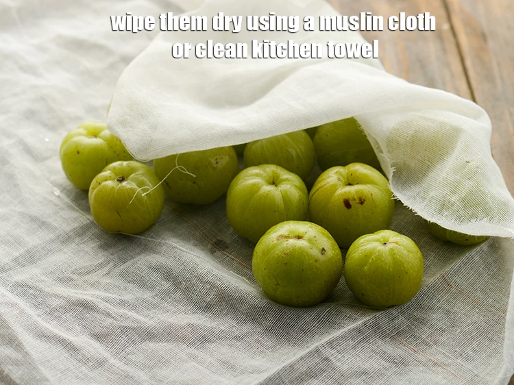 Step 3 – <p>Wipe them dry using a muslin cloth or clean kitchen towel so they do not …
