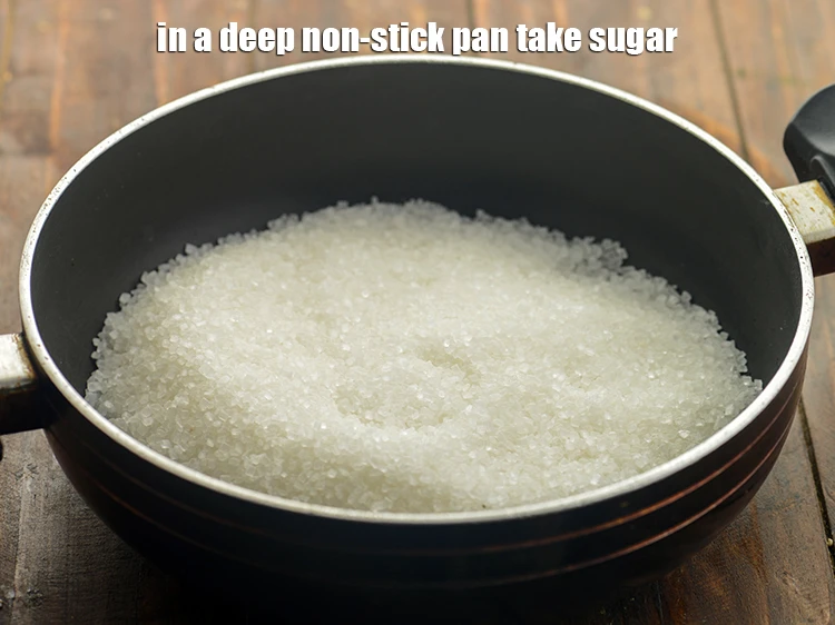Step 10 – <p><span style="background-color:rgb(255,255,255);color:rgb(0,0,0);"><strong>To make sugar syrup for amla murabba</strong>, in a deep non-stick pan take 2 …