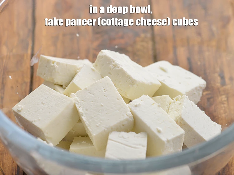 Step 22 – <p>For making crispy <strong>Paneer Pakoras</strong>, in a deep bowl take the <span style="background-color:rgb(255,255,255);color:rgb(0,0,0);">1 1/2 cups …