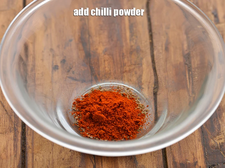 Step 5 – <p>Add <span style="background-color:rgb(255,255,255);color:rgb(0,0,0);">1/2 tsp </span><a href="https://www.tarladalal.com/glossary-chilli-powder-red-chilli-powder-339i"><u>chilli powder</u></a>. The quantity can be adjusted as per the …