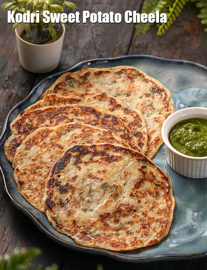 Step 24 – <p><span style="background-color:transparent;">Serve the </span><strong>Varagu Sweet Potato Chilla | </strong><span style="background-color:rgb(255,255,255);color:rgb(0,0,0);"><strong>Kodri Sweet Potato Cheela | healthy …