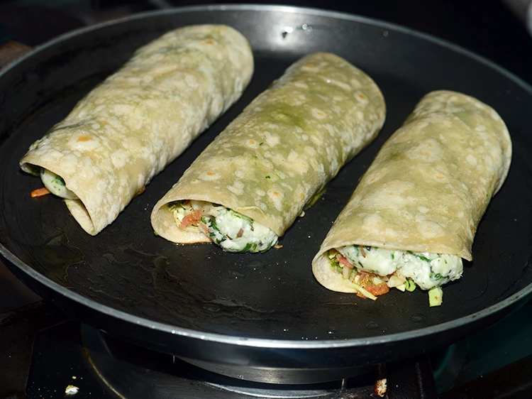 Step 36 – <p>Place 3 rolls on it.</p>