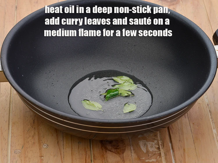 Step 1 – <p>To make the <strong>curry, </strong><span style="background-color:rgb(255,255,255);color:rgb(0,0,0);">Heat the 1 1/2 tbsp </span><a href="https://www.tarladalal.com/glossary-oil-671i"><u>oil</u></a><span style="background-color:rgb(255,255,255);color:rgb(0,0,0);"> in a …