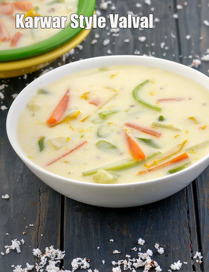 Step 9 – <p><strong>Vegetables in Coconut Curry, Karwar Style Valval Recipe</strong>.</p>