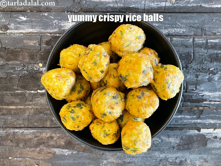 Step 20 – <p>Put the rice balls in a serving bowl.</p>