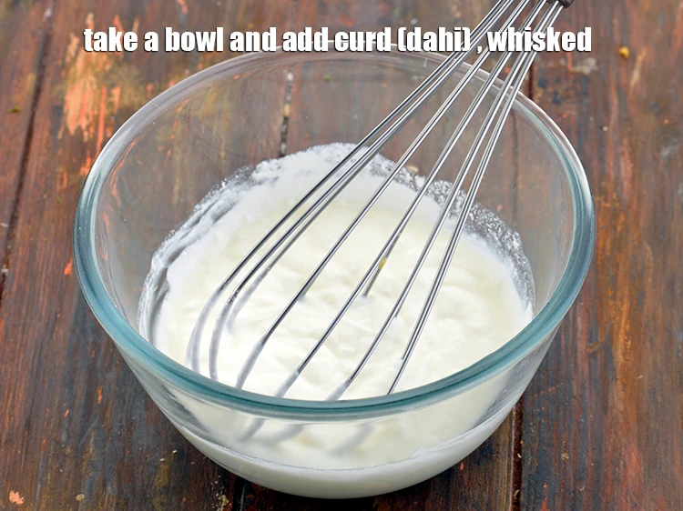 Step 40 – <p>Take a bowl and add the <span style="background-color:rgb(255,255,255);color:rgb(0,0,0);">1/2 cup </span><a href="https://www.tarladalal.com/glossary-curd-dahi-yogurt-yoghurt-383i"><u>curd (dahi) </u></a><span style="background-color:rgb(255,255,255);color:rgb(0,0,0);">, whisked</span> …