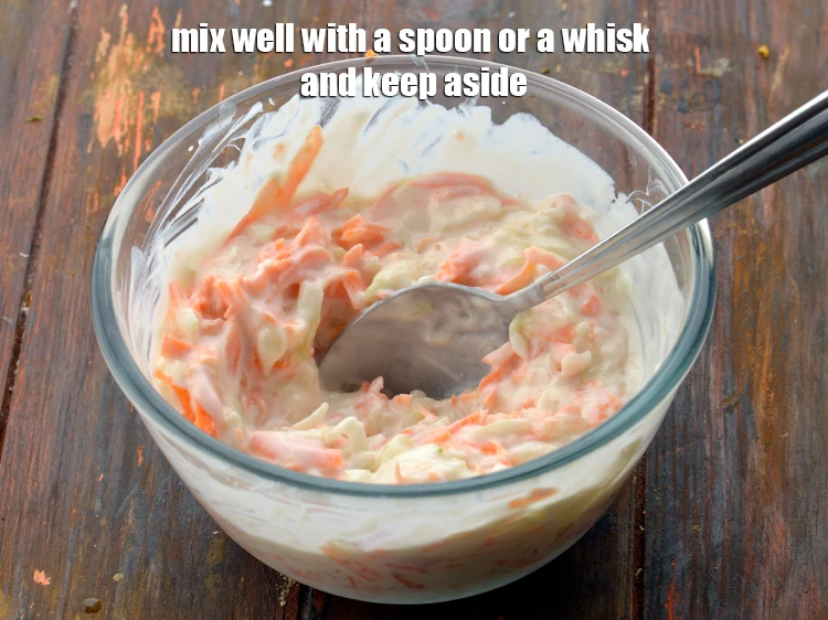 Step 44 – <p>Mix well with a spoon or a whisk and keep aside.</p>