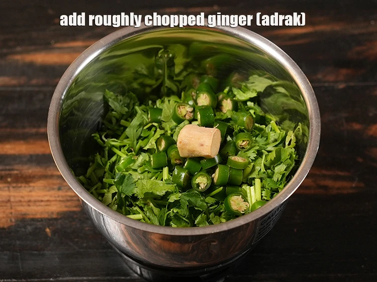 Step 3 – <p><span style="background-color:rgb(255,255,255);color:rgb(0,0,0);">Add 1/2 tsp roughly </span><a href="https://www.tarladalal.com/glossary-ginger-adrak-453i#ing_2366"><u>chopped ginger (adrak)</u></a><u> or</u><span style="background-color:rgb(255,255,255);color:rgb(0,0,0);">1 small piece. Ginger provides …
