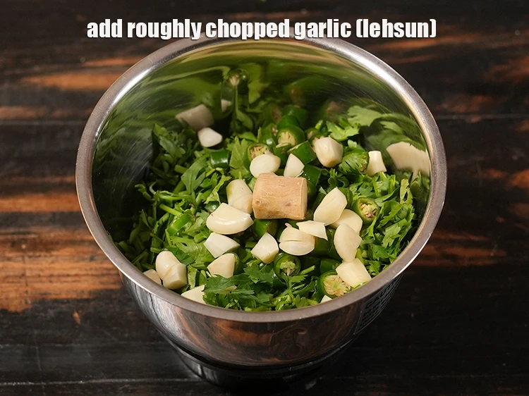 Step 4 – <p><span style="background-color:rgb(255,255,255);color:rgb(0,0,0);">Add 2 tsp roughly </span><a href="https://www.tarladalal.com/glossary-garlic-lehsun-lahsun-348i#ing_2370"><u>chopped garlic (lehsun)</u></a><span style="background-color:rgb(255,255,255);color:rgb(0,0,0);">. Garlic has a strong, distinct …