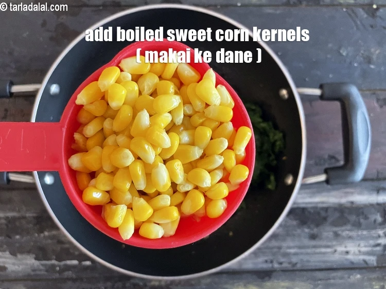 Step 28 – <html><head></head><body><p>Add&nbsp;1 cup&nbsp;<a href="glossary-boiled-sweet-corn-kernels-153i">boiled sweet corn kernels (makai ke dane)</a>.</p></body></html>