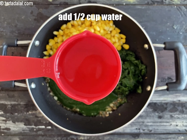 Step 30 – <p>Add <strong>1/2&nbsp;cup </strong>of water.</p>